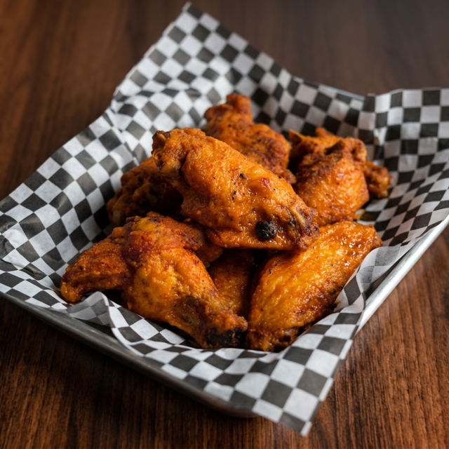 6 pcs wings.