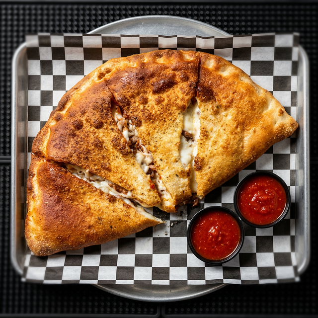 Carnivore Calzone.