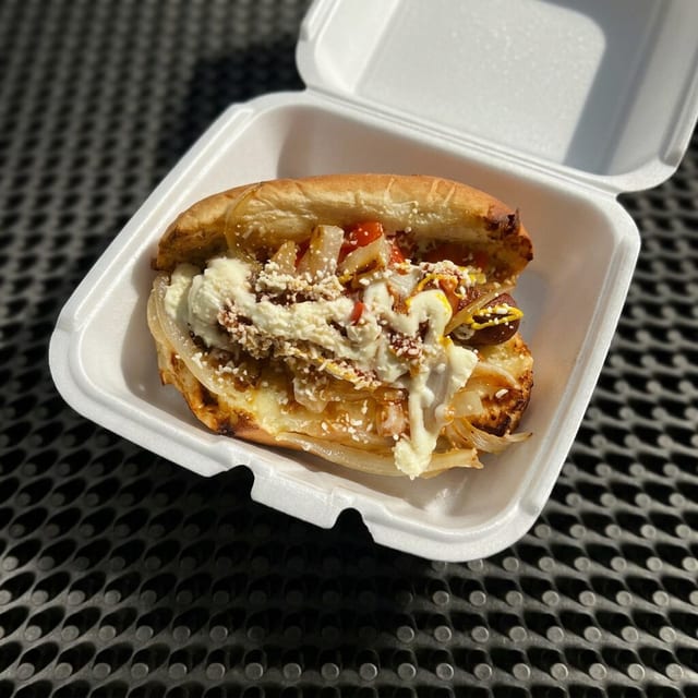 Chihuahua Style Hot Dog.