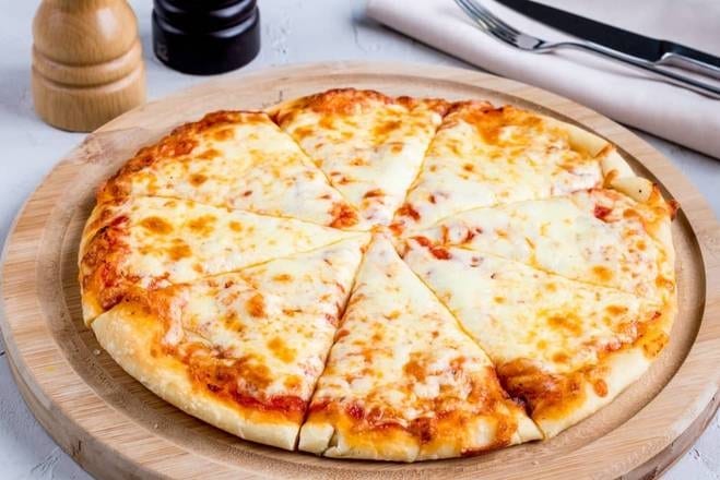 8" Extra Cheese Pizza.